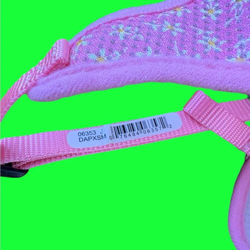 Gooby Pink Mesh Dog/ Cat Harness